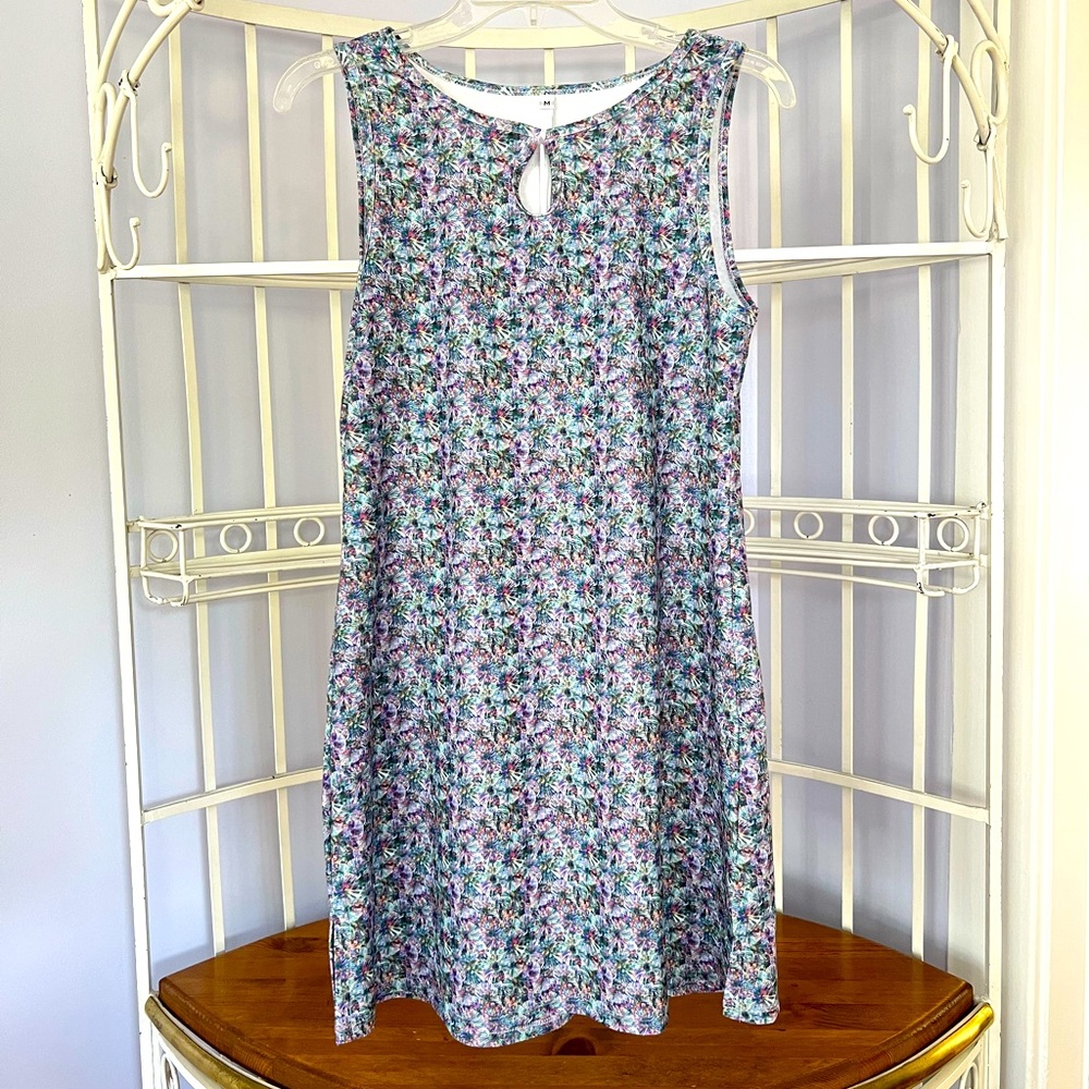 NWT Nuu Muu  “Wish” Ruu-Muu Keyhole Pocket Travel/Athletic Dress